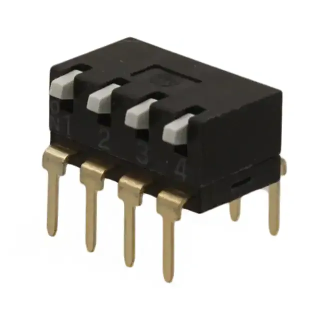 A6TR-4104 (SWITCH PIANO DIP SPST 25MA 24V)