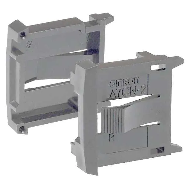 A7CN-2M (END CAP 2PC LIGHT GRAY FRONT MNT)