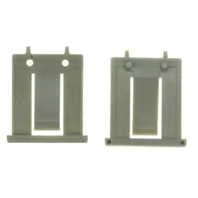 A7D-2M (END CAP GRAY FRNT MNT 2PC)