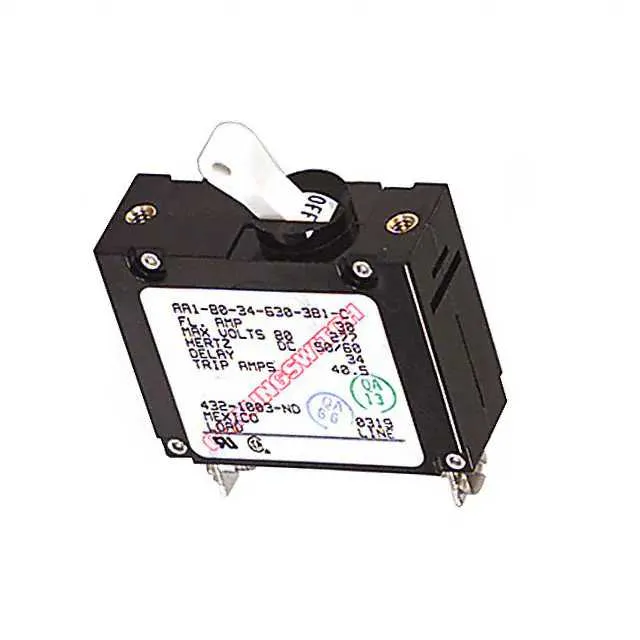 AA1-B0-34-630-3B1-C (CIR BRKR 30A 277VAC 80VDC)