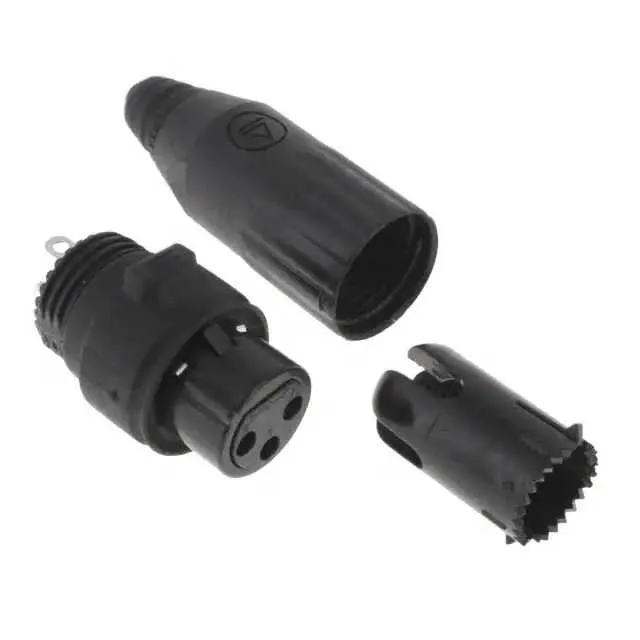 AAA3FPBZH (CONN PLUG FMALE XLR 3P SLDR CUP)