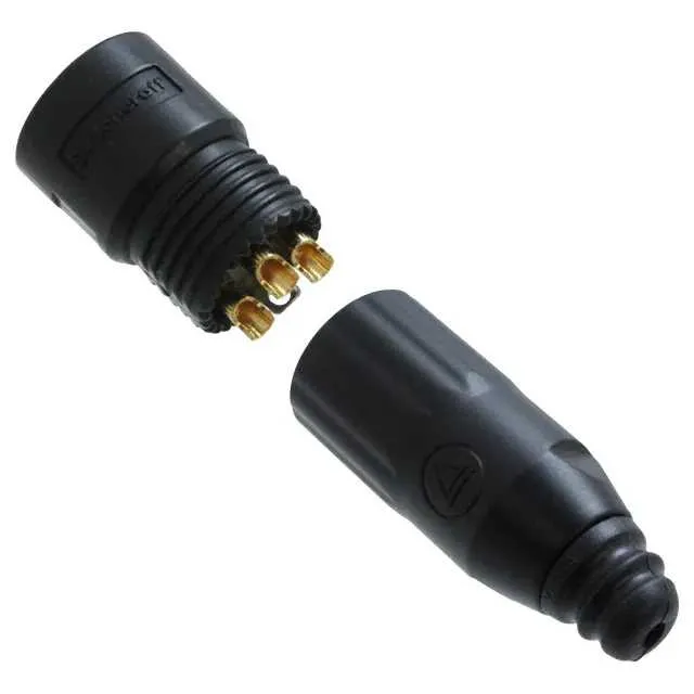 AAA3MBAUZ (CONN RCPT MALE XLR 3POS SLDR CUP)