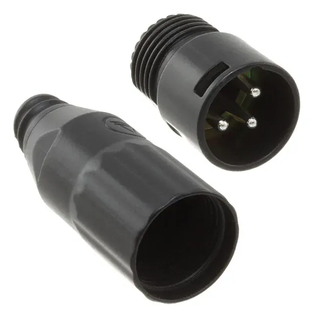 AAA3MBZ (CONN RCPT MALE XLR 3POS SLDR CUP)