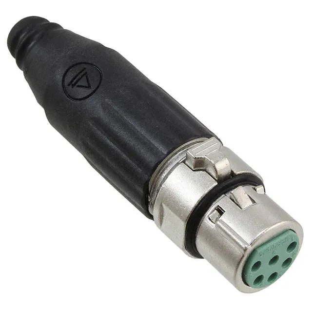 AAA6FPZ (CONN PLUG FMALE XLR 6POS SOLDER)