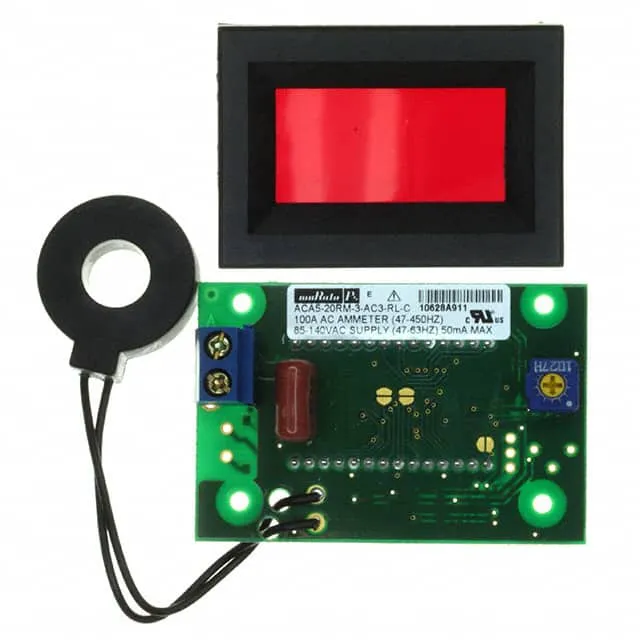 ACA5-20RM-3-AC3-RL-C (AMMETER 0-100A LED PANEL MOUNT)