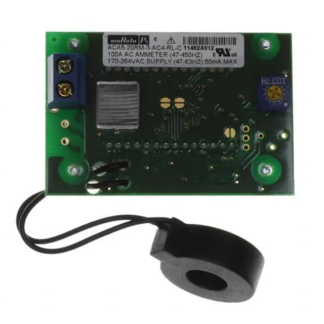 ACA5-20RM-3-AC4-RL-C (AMMETER 0-100A LED PANEL MOUNT)