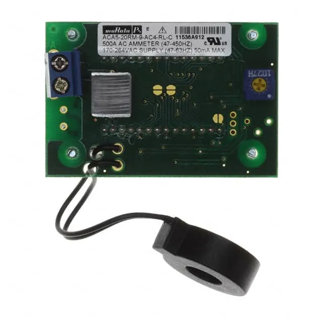 ACA5-20RM-9-AC4-RL-C (AMMETER 0-500A LED PANEL MOUNT)