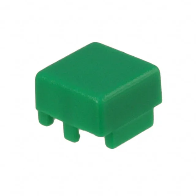 ACC-C16-6 (CAP PUSHBUTTON SQUARE GREEN)