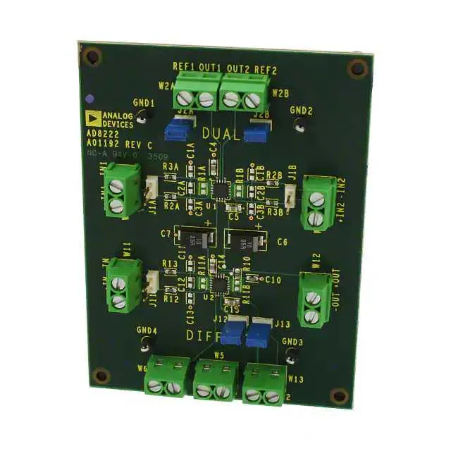 AD8222-EVALZ (BOARD EVALUATION FOR AD8222)