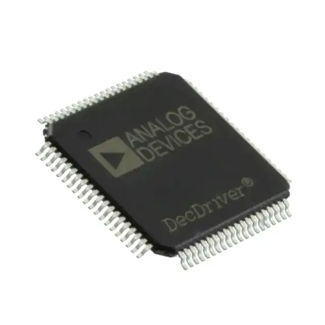 AD8387JSVZ (IC DRIVER LCD 6CH 12BIT 80-TQFP)
