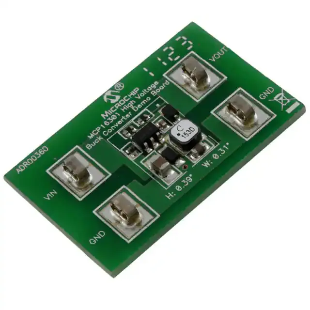 ADM00360 (BOARD DEMO FOR MCP16301 D2PAK)