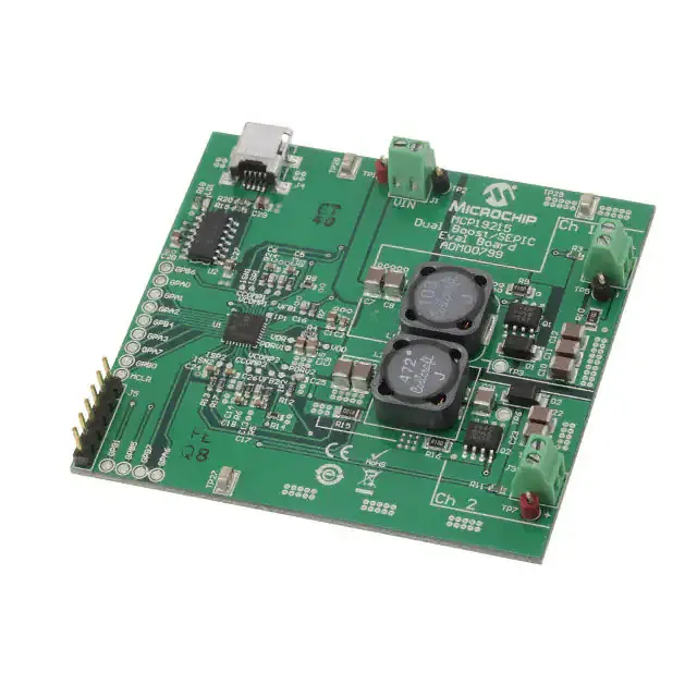 ADM00799 (MCP19215 DUAL BOOST / SEPIC EVAL)