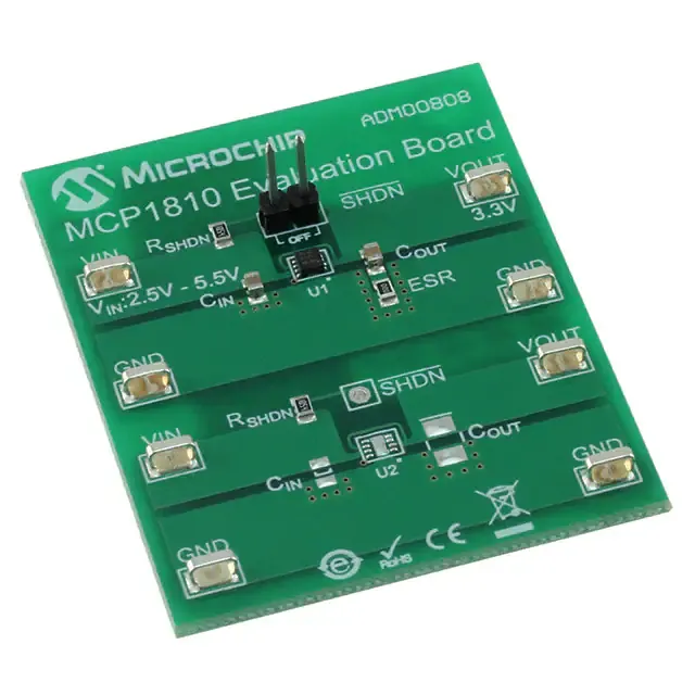ADM00808 (MCP1810 EVALUATION BOARD)
