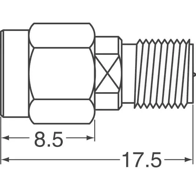 ADP-SMAM-RPSF (CONN ADAPT SMA PLUG-RP SMA JACK)