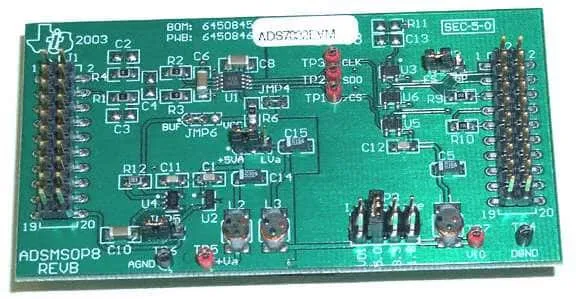 ADS7822EVM (EVALUATION MODULE FOR ADS7822)