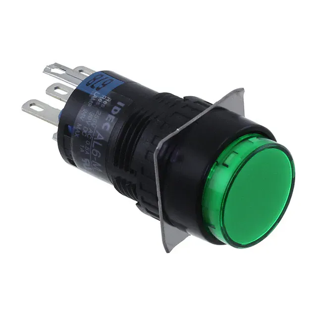 AL6M-M14P-G (16MM PUSHBUTTON ILLUMINATED)