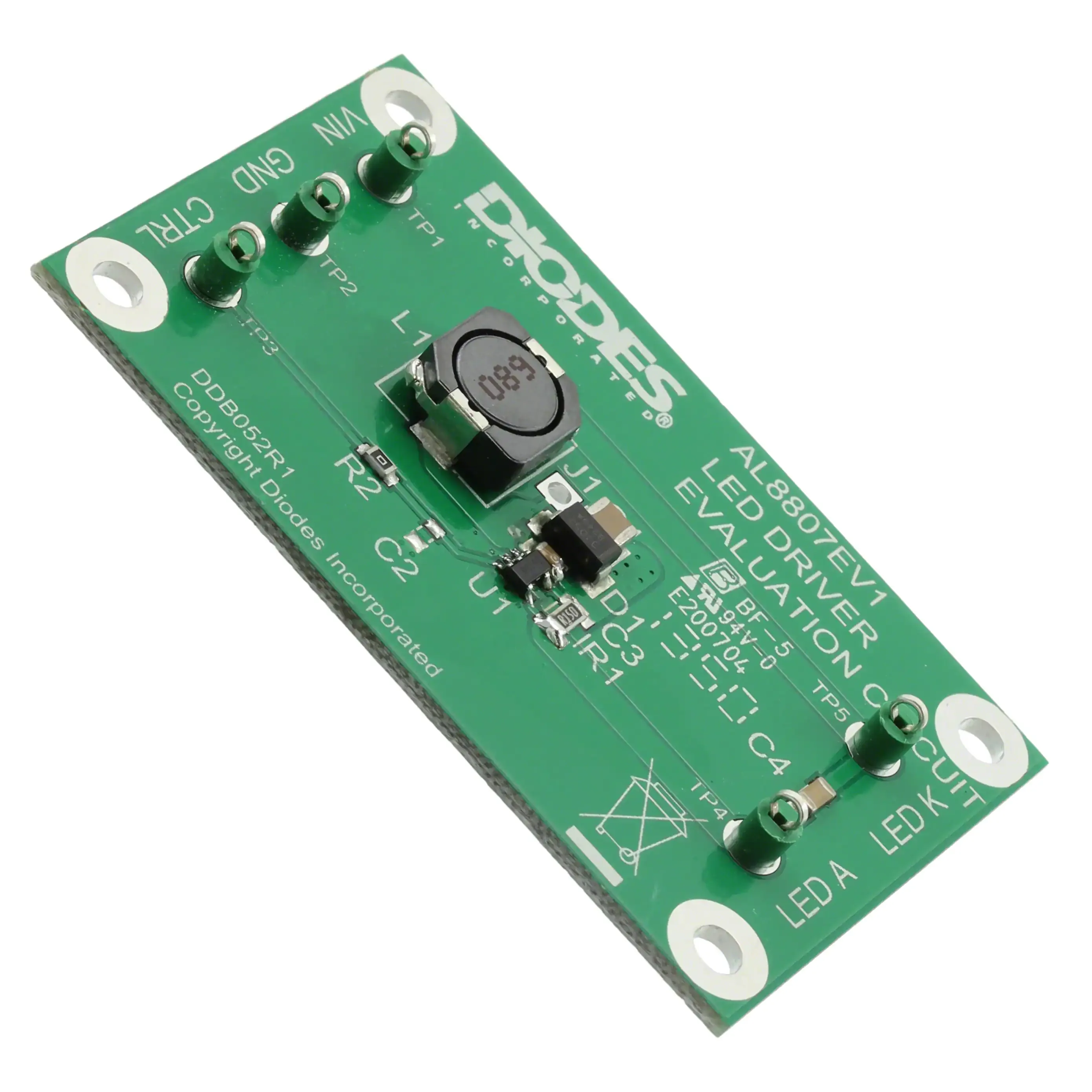 AL8807EV1 (EVAL BRD LED DRIVER INDUCTIVE)