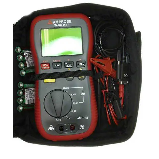 AMB-45 (MEGOHMMTR DGTL W DATA DOWNLOAD)
