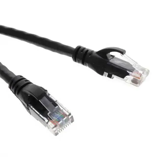 AMJE0909-0100-BKB-24 (CABLE MOD 8P8C PLUG-PLUG 3.28')