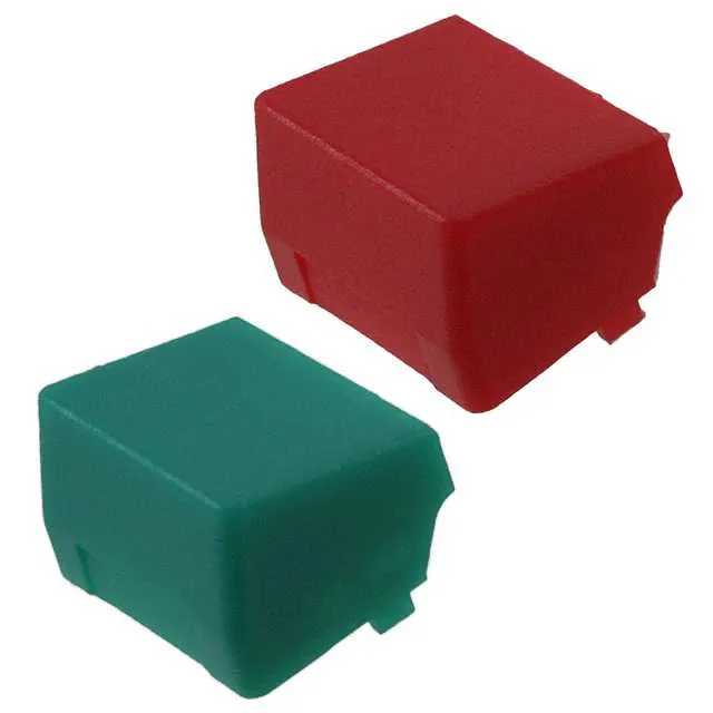 AML54-T10RG (CAP ROCKER RECT RED/GREEN 2 PC)
