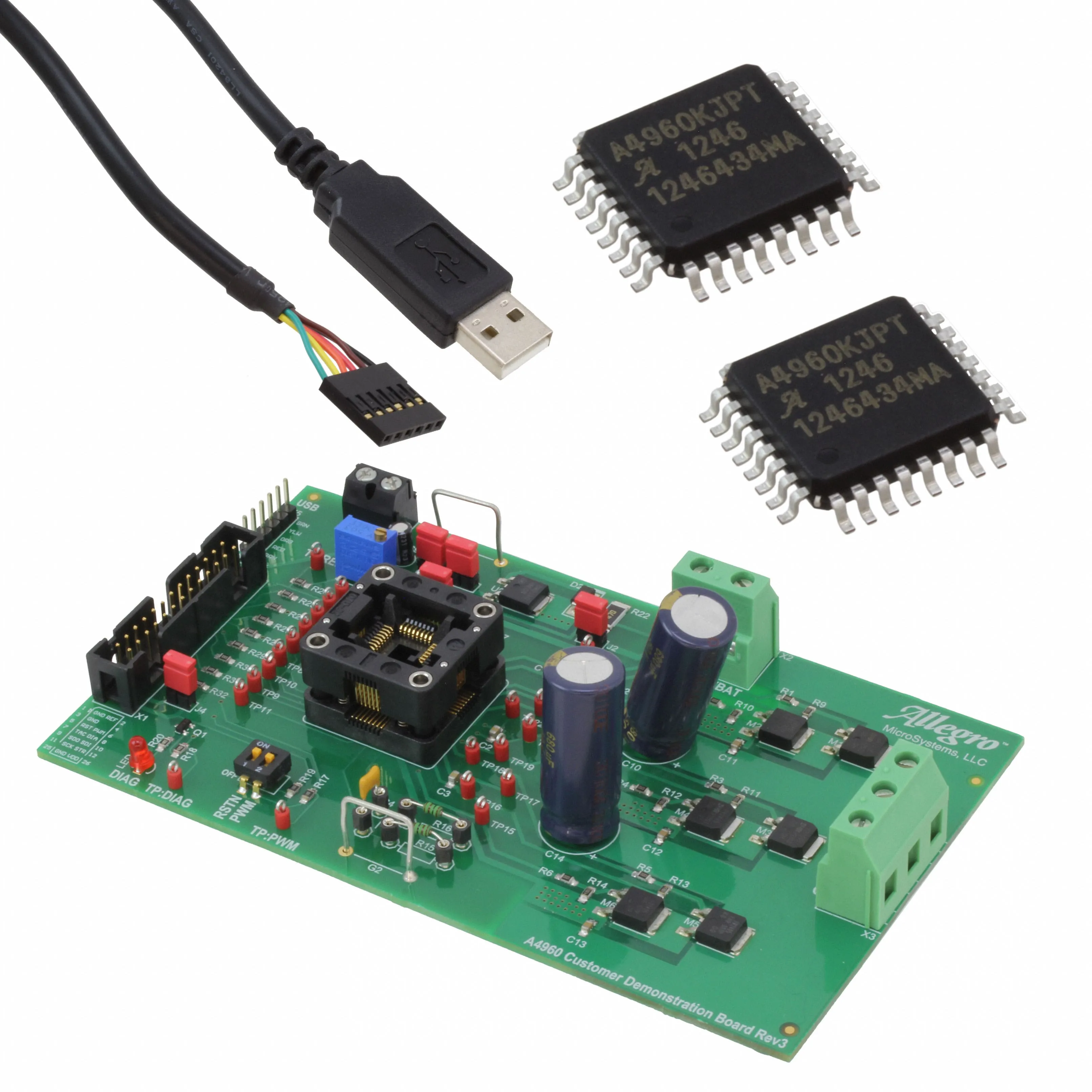 APEK4960KJP-01-T-DK (BOARD EVAL FOR A4960KJP)