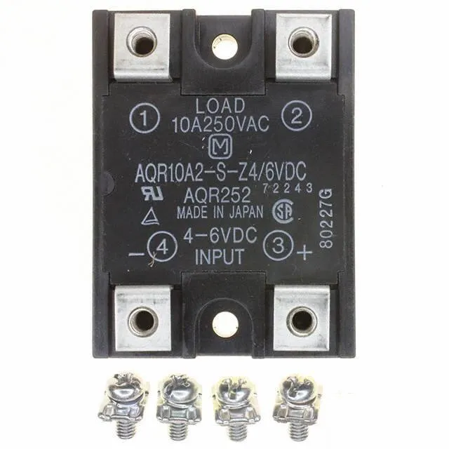 AQR10A2-S-Z4/6VDC (SSR ZC 10A 75-250VAC 4-6VDC)