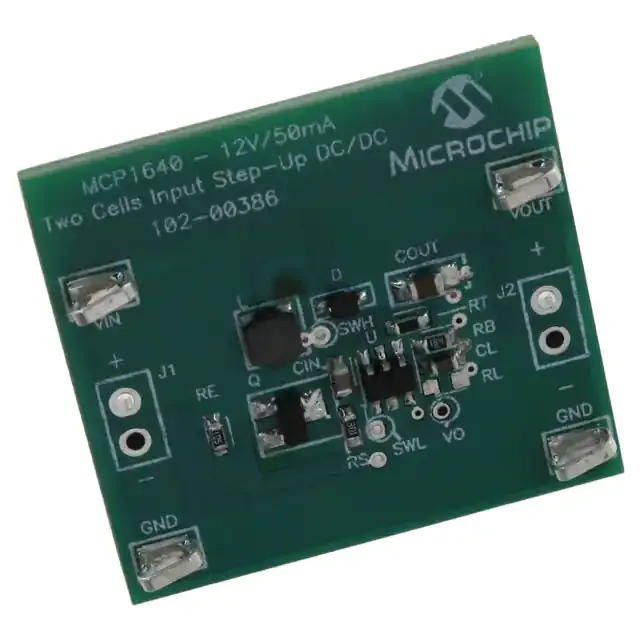 ARD00386 (BOARD MCP1640 2CELL BOOST CONV)
