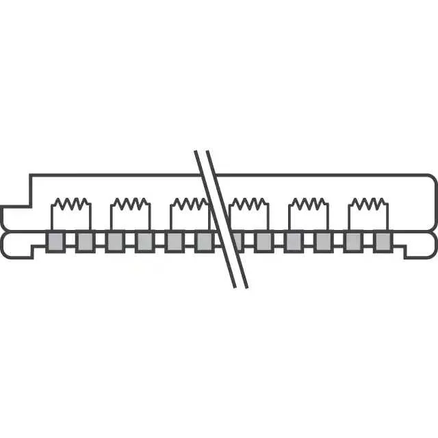 752123101GP (RES ARRAY 6 RES 100 OHM 12SRT)