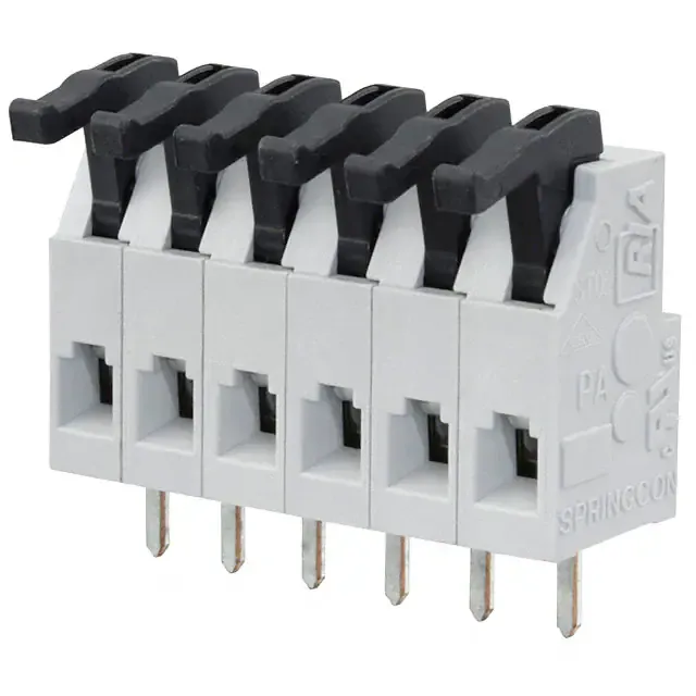 AST0250604 (SPRING CLAMP TERMINAL BLOCK, PCB)