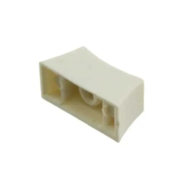AT062B (CAP ROCKER RECTANGULAR WHITE)