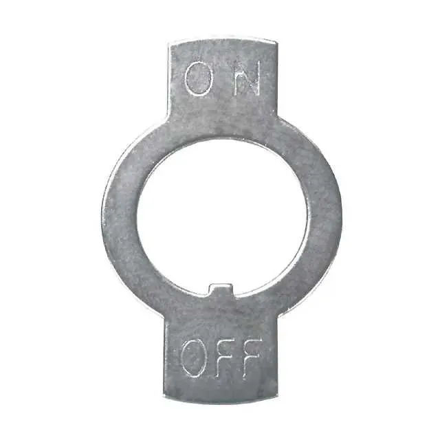 AT201 (ON-OFF PLATE FOR 12MM BUSHING)