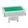 AT4022JF (CAP PUSHBUTTON RECT CLEAR/GREEN)