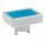 AT4022JG (CAP PUSHBUTTON RECT CLEAR/BLUE)