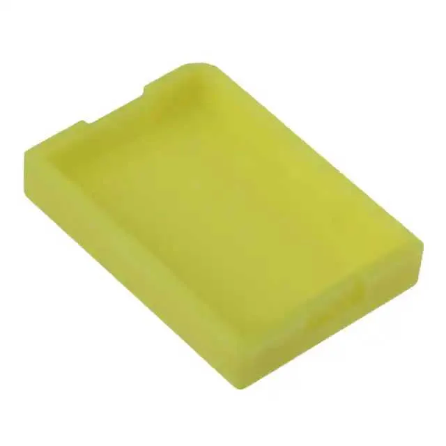 AT4116E (CAP PUSHBUTTON RECT YELLOW)