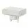 AT4134JB (CAP PUSHBUTTON RECT CLEAR/WHITE)