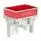 AT4177JC (CAP PUSHBUTTON RECT CLEAR/RED)