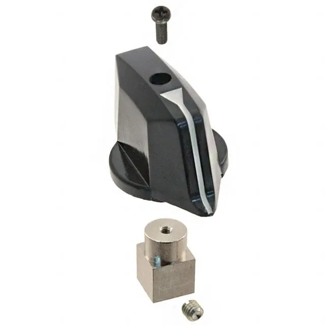 AT432 (KNOB ROTARY BLACK 21MM HIGH)