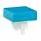 AT485GB (CAP PUSHBUTTON SQUARE BLUE/WHITE)
