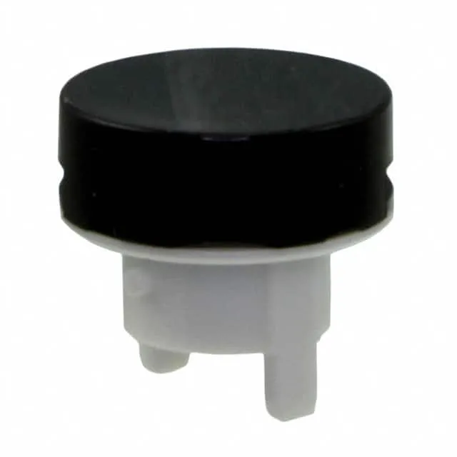 AT486A (CAP PUSHBUTTON ROUND BLACK)