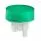 AT486FB (CAP PUSHBUTTON ROUND GREEN/WHITE)