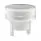 AT488JB (CAP PUSHBUTTON ROUND CLEAR/WHITE)