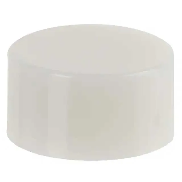 AT496B (CAP PUSHBUTTON ROUND WHITE)