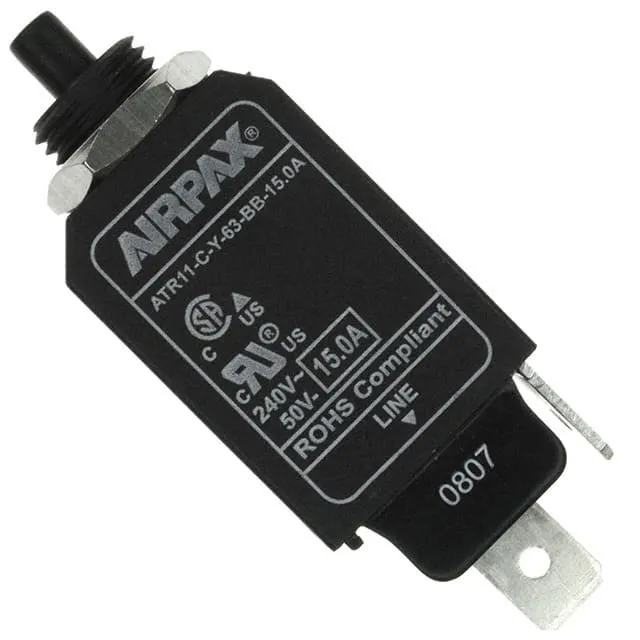 ATR11-C-Y-63-BB-15.0A (CIR BRKR THRM 15A 240VAC 50VDC)