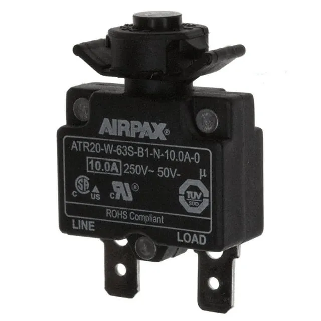 ATR20-W-63S-B1-N-10.0A-0 (CIR BRKR THRM 10A 250VAC 50VDC)