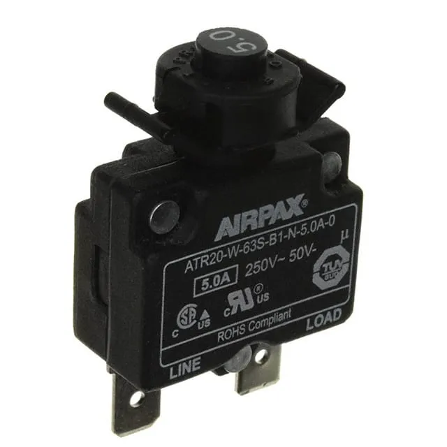 ATR20-W-63S-B1-N-5.0A-0 (CIR BRKR THRM 5A 250VAC 50VDC)