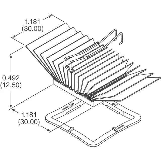 ATS-X50300G-C1-R0 (SUPERGRIP HEATSINK 30X30X12.5MM)