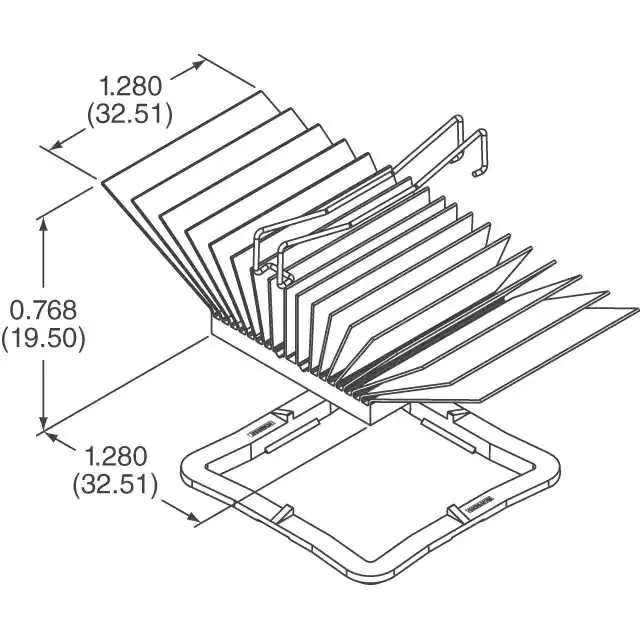 ATS-51325R-C1-R0 (HEAT SINK 32.5 X 32.5 X 19.5MM)
