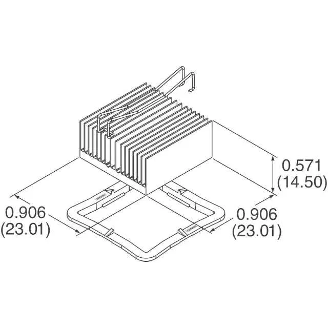 ATS-53230K-C1-R0 (HEAT SINK 23MM X 23MM X 14.5MM)