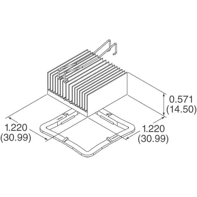 ATS-53310K-C1-R0 (HEAT SINK 31MM X 31MM X 14.5MM)