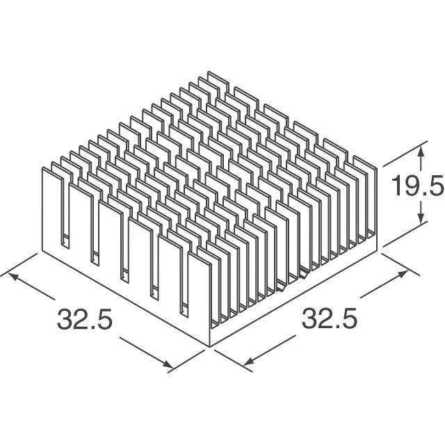 ATS-55325R-C1-R0 (HEAT SINK 32.5 X 32.5 X 19.5MM)